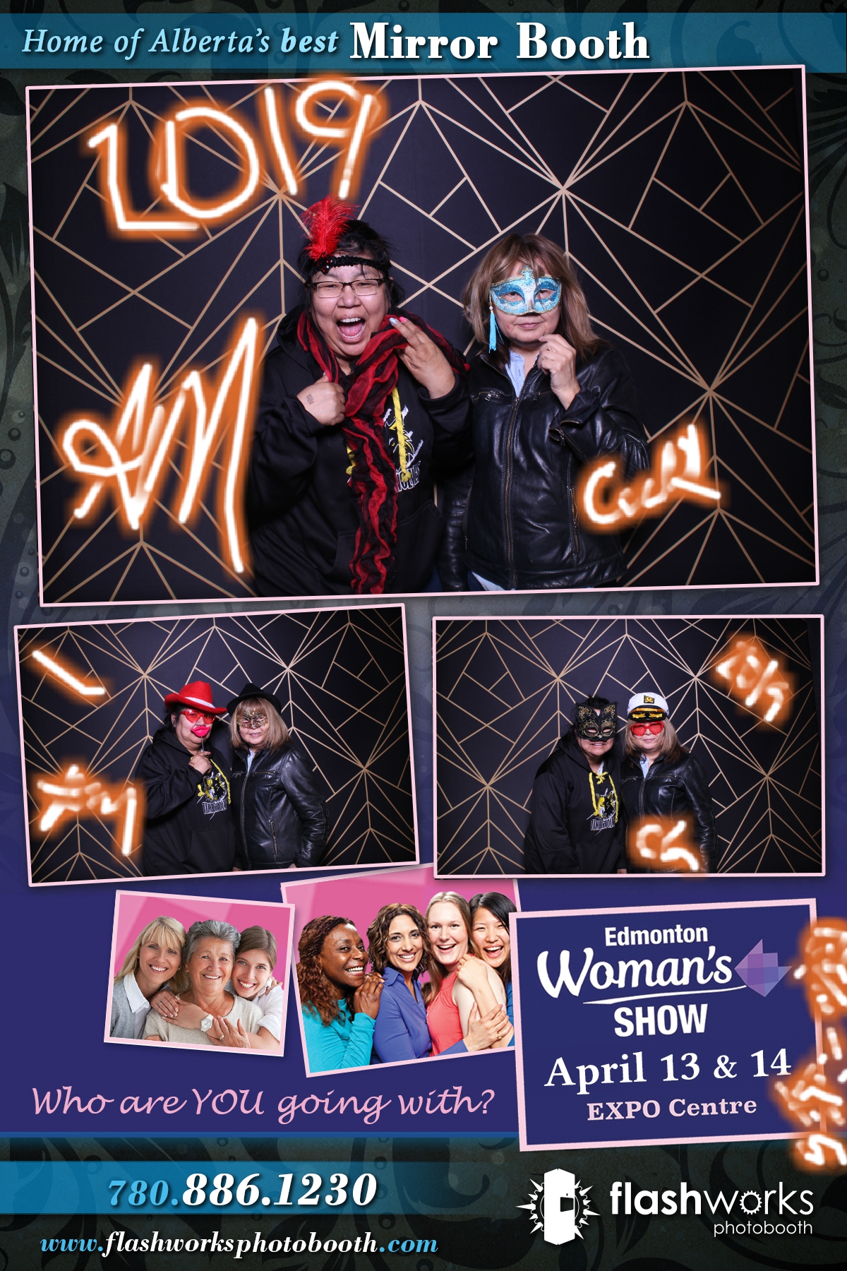 Spring Edmonton Woman's Show 2019 | View more photos from the event at gallery.flashworksphotobooth.com/u/FlashworksPhotoboothInc/Spring-Edmonton-Womans-Show-2019